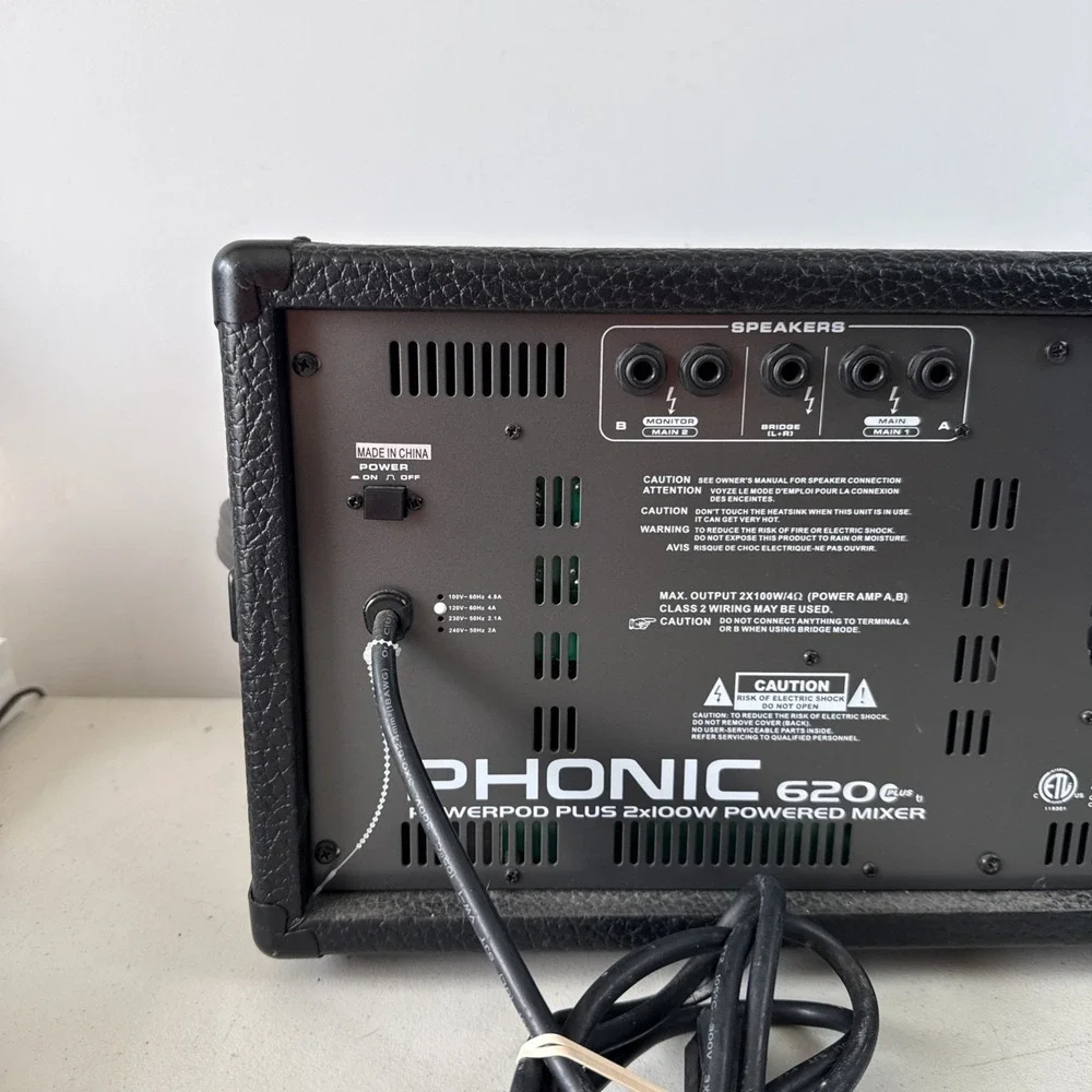 Phonic Power Pod 620 Plus Powered Mixer